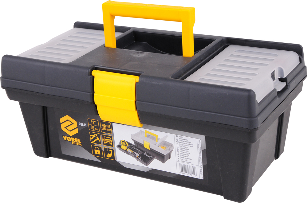 Plastmasas instrumentu kaste (31,2 x