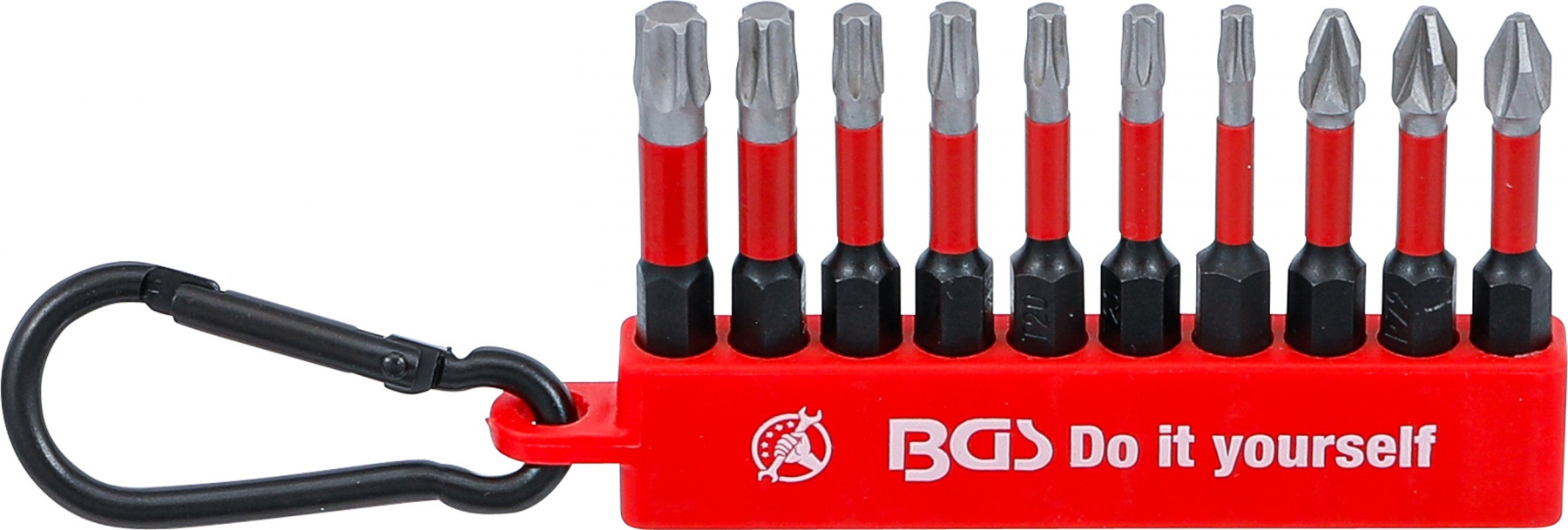 Neslīdošs PH/PZ/TORX/SL karabīnes uzgaļu komplekts 50