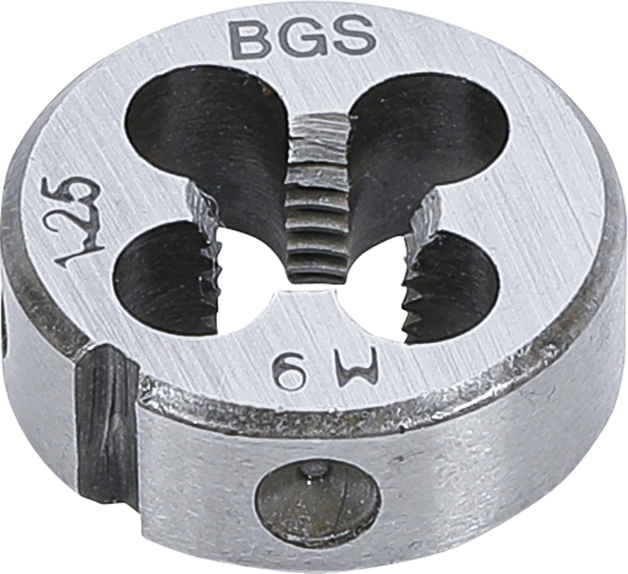 Vītņu griešanas matrice M9 x 1